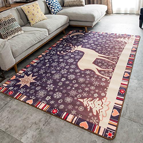 Nordic Simple Living Room Carpet/Bedroom Entrance Corridor Door Mat/Square Pad-A 120x120cm(47x47inch)