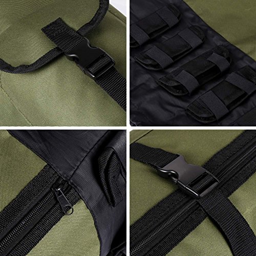 Kaluo Large Capacity Waterproof Rod Bag Reel Carrier Storage Bag For fishing - Thumbnail 2