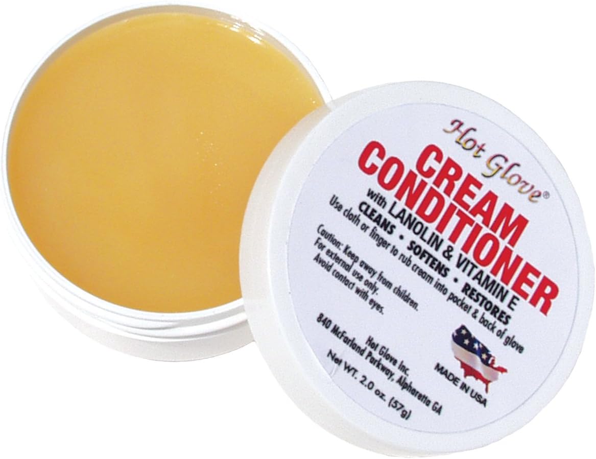 Hot GloveCream Conditioner for Glove Maitenance and Glove Leather Care, Multi, One Size (107)