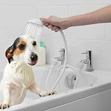 Glamified Double Tap Shower Spray Bath Taps with Hose 1.5m SH-001 view 4