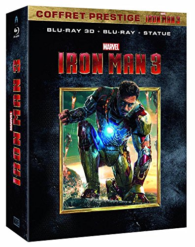 Iron Man 3 - Coffret Prestige Iron Man 3+ Blu-Ray3d + La Statuette À Monter - Édition Exclusive Amazon.Fr