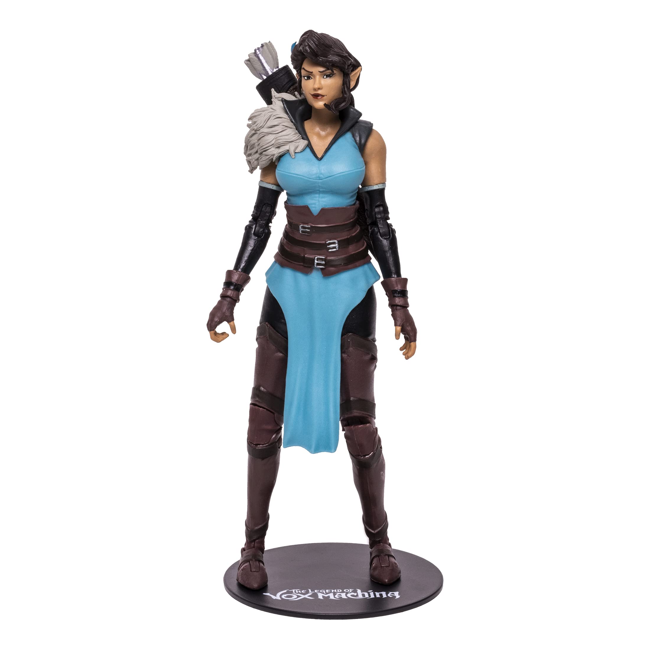 McFarlane Toys, 7-Inch Critical Role Vox Machina Vex’ahlia Action Figure with 22 Moving Parts, Collectible Critical Role Figure with Collectors Stand Base – Ages 14+