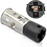 Anina Power Outlet Lighter Socket Replacement fits for Dodge Ram Chrysler 300 Pacifica Replace 3 Plug Left Side 04685590, 4685590AB, 5026362AA, 6AL38DX9AA