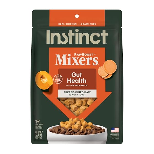 INSTINCT RAW BOOST MIXERS FREEZE DRIED DOG FOOD...