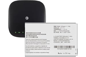 QOUTMCUY Li3730T42P3H6544A2 Battery,[3000mAh] New Upgrade 0 Cycle Battery Replacement for AT&T ZTE MF279 MF286 Wireless Hotspot Router/MF96 MF96U Z289L Sonic 2.0 Hotspot Battery