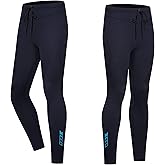 Men&Women Wetsuit Pants, 1.5mm/3mm Neoprene Long Pants Keep Warm,Diving Pants for Surfing Kayaking Swimming Diving Canoeing