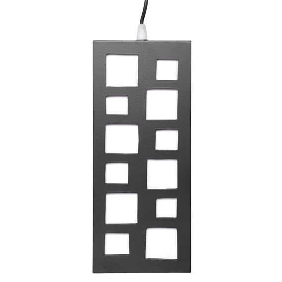 Chauhan Brother Electric Black Wooden Hanging Light