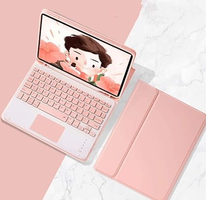 Amazon 可愛い おしゃれ Ipad Air4 タッチパッド搭載脱着式キーボードケース ペンホルダー内蔵 アイパッド10 9インチ 分離式 Bluetoothキーボード カバー オートスリープ スタンド 多機能 手帳型 Ipad Air4 10 9 ピンクa Sxlyfd タブレットケース 通販