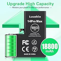Luuzkla 18800mAh (2025 New Upgrade) Battery