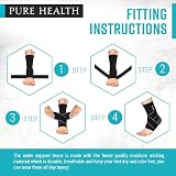 Pure Health Ankle Support Brace for Sprain Achilles Tendonitis Plantar view 5