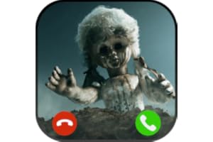 Creepy Doll Video Call - Simulate call with Creepy Doll - Prank Video Call & Voice Call from evil Horror - Gift Prank For Kid