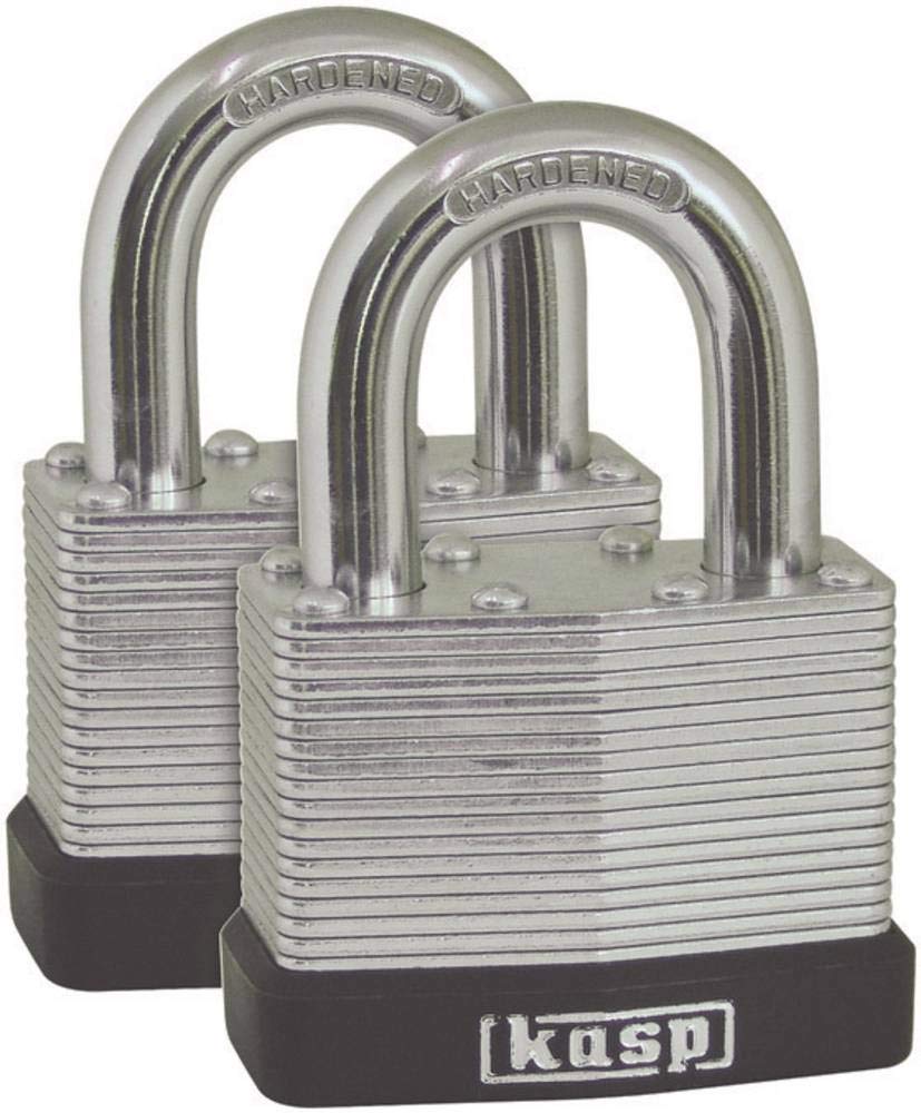 Kasp 130 Laminated Steel Padlock - 50 Millimeters - Twin