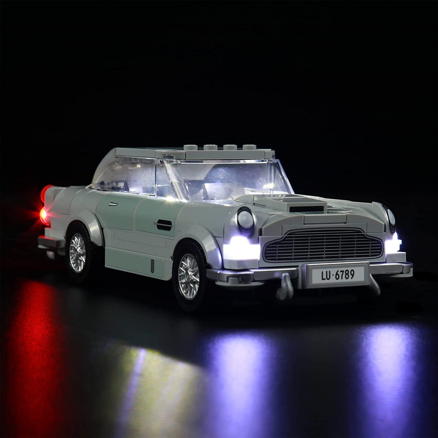 BrickBling LED Light Set Compatible with Lego Speed Champions 007 Aston Martin DB5, LED Lighting Set for Lego 76911