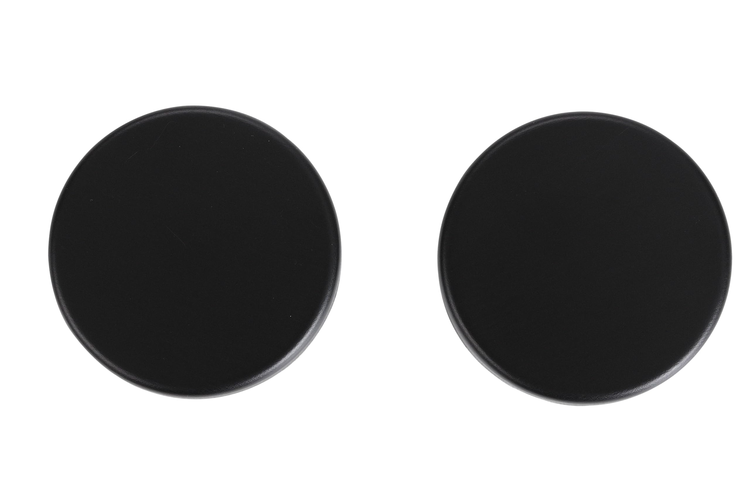 Bricard 27E4082 Pair of Osmosis Rosettes 2, Bedroom Door, Interior Door Keyless Door (Cane Mouth) Matt Black