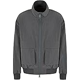 Armani Exchange mens Patch Pocket Bomber Jacket