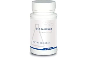 BIOTICS Research EGCG 2 Green Tea Extract, Camellia sinensis, 50 EGCG, Polyphenols, Cardiovascular Support, Neuroprotection, Healthy Immune Function, Maintain Healthy Metabolism, 60caps