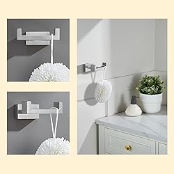 Suyar Double Bath Towel Hook, SUS304 Stainless