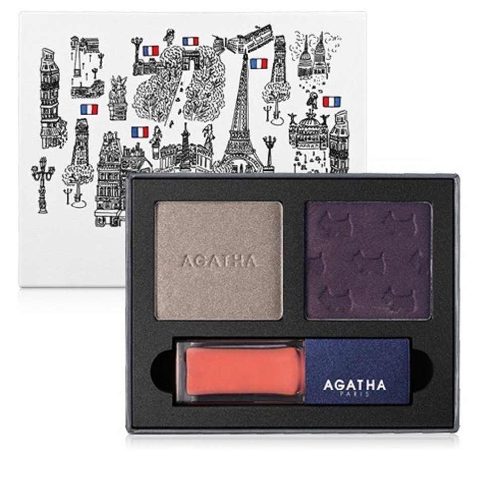 Agatha Paris French Look Book #1 Très Modern Eye Shadow & Lip Gloss