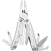 LEATHERMAN Wingman Multi-Tool, Spring-Action Pliers and Scissors, Stainless | One-Hand Opening Blade, Spring-Action Pliers &amp; Scissors, Affordable Full-Featured EDC, 25-Year Guarantee