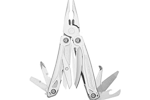 LEATHERMAN, Wingman Multitool with Spring-Action Pliers and Scissors, Stainless Steel