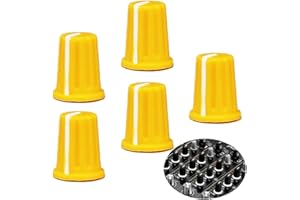 WXYINSPAS 5pcs EQ Rotary Knob Replacement Equalizer Potentiometer Fader Knobs Push Rod Cap for DJ Controller Mixer Console Pioneer DDJSX, SX2, SX3, RX, 400, SR, RB, SB, SB2, SB3, FLX4, FLX6, FLX0(YEh)