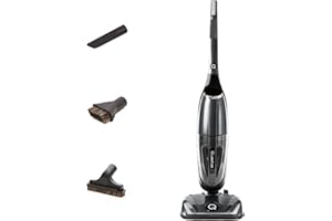 QUANTUM VACUUM Quantum X Upright Water Filter Vacuum — The Best Bagless Household Vac Cleaner with Water & MicroSilver Filtration to Clean Wet & Dry Messes - Pet, Dog Hair & Toddler Spills on Carpet & Hardwood Floor