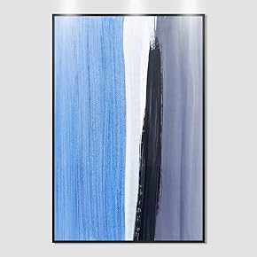 SIGNWIN Framed Canvas Wall Art Abstract Colorful Painting...