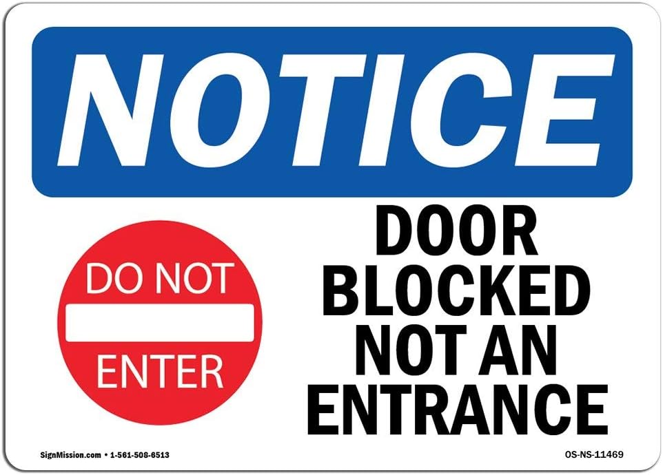 OSHA Se al De Aviso Para Puerta Con Texto En Ingl s Not An Entrance osha-se-al-de-aviso-para-puerta-con-texto-en-ingl-s-not-an-entrance