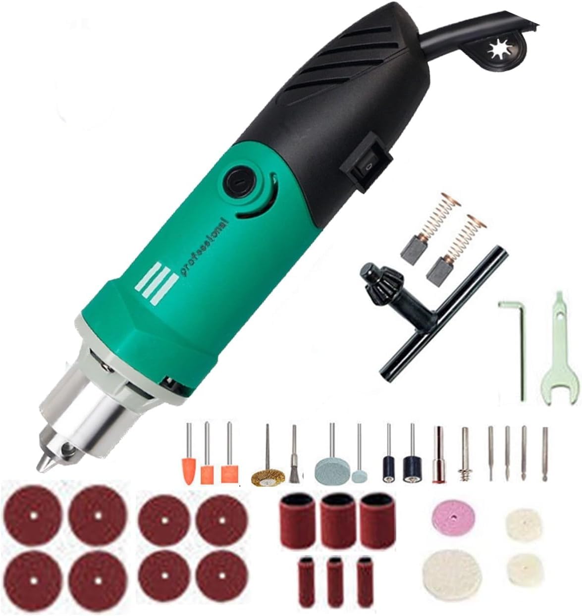 Photo 1 of Electric Die Grinder 480W Electric Rotary Carver Tool, 6 Step Variable Speed Adjustment,30000RPM High Speed