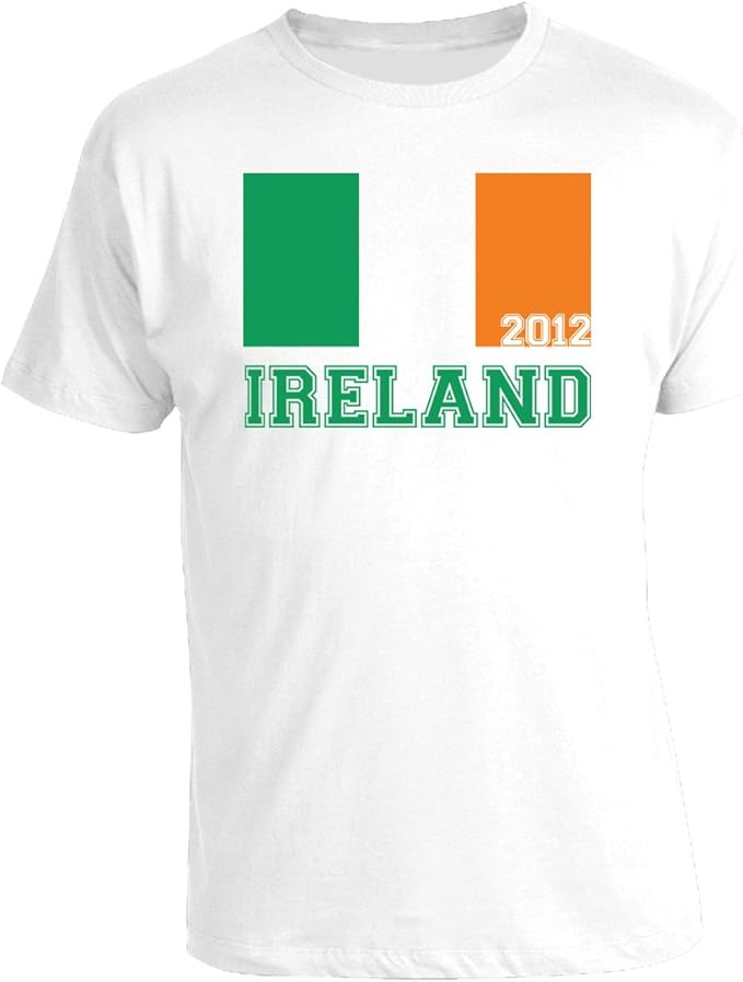 Ireland Flag 2012 Mens TShirt Amazon.co.uk Clothing