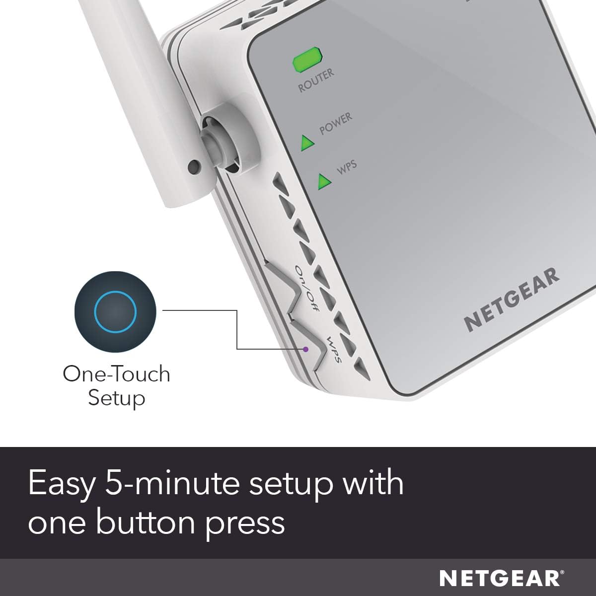 NETGEAR WiFi Range Extender EX2700 - Coverage up to 800 sq.ft. and 10 devices with N300 Wireless Signal Booster & Repeater (up to 300Mbps speed), and Compact Wall Plug Design: Computers & Accessories