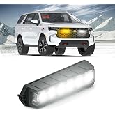 Feniex Industries Feniex Fusion Surface Mount | White | 3-Modes | 6 LEDs, Super Bright 3 Watt LEDs, SAE Class 1