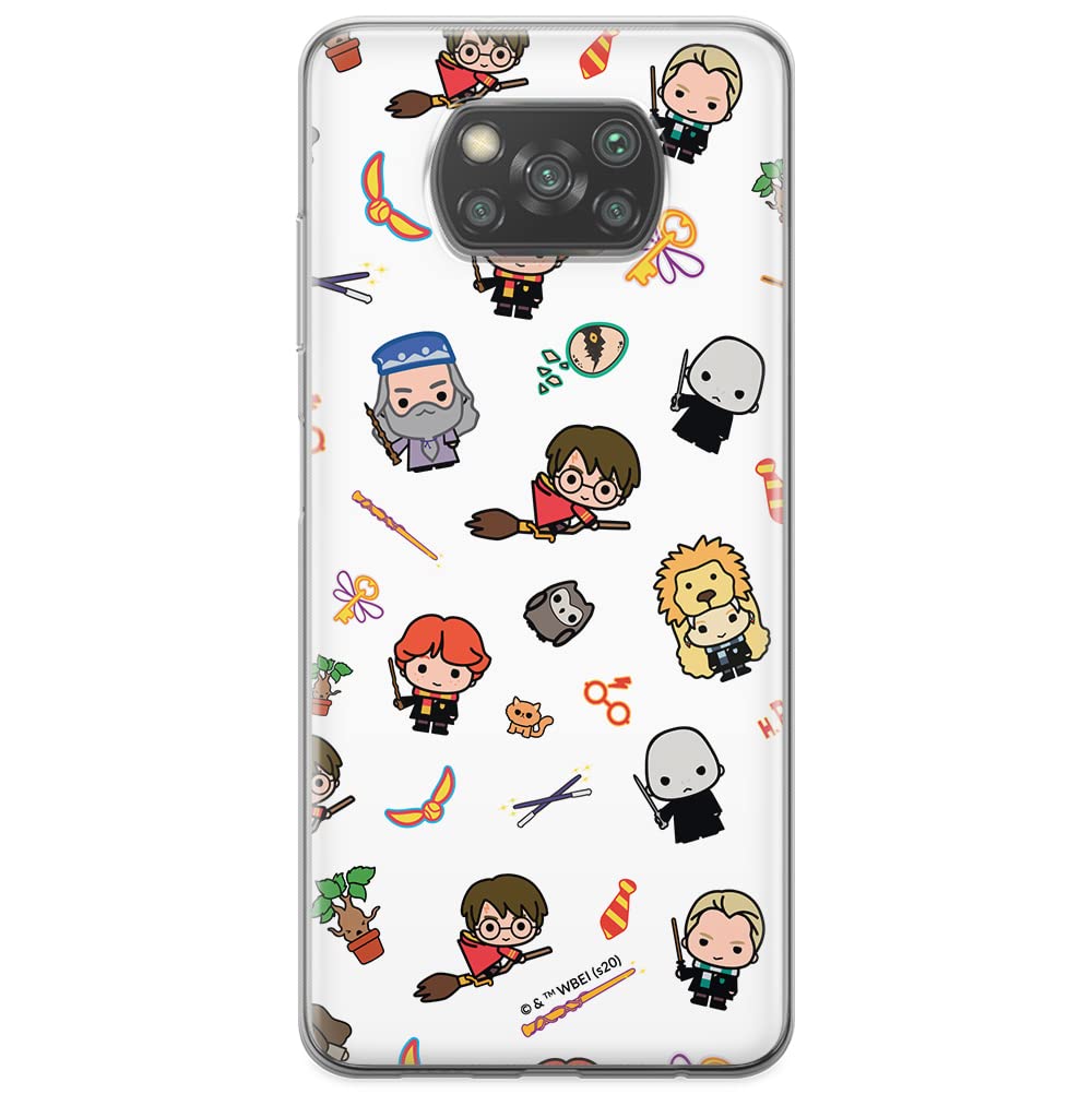 ERT GROUP mobile phone case for Xiaomi POCOPHONE X3 original and officially Licensed Harry Potter pattern 026 optimally adapted to the shape of the mobile phone, partially transparent — image 1