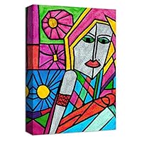 Canvas Wall Art Famous Person Canvas Prints Home Artwork Decoration for Living Room,Bedroom - 12x18 inches