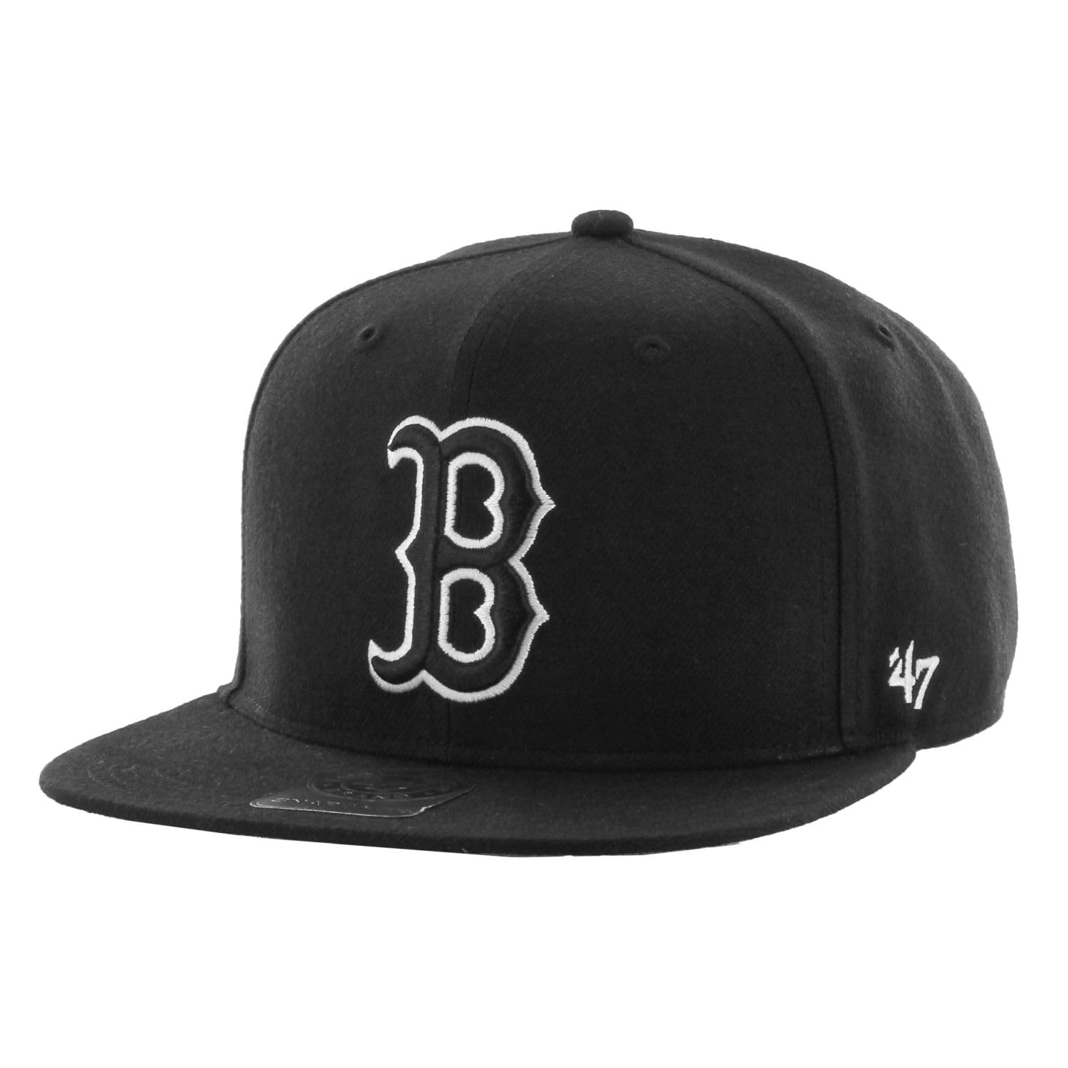 47 Brand Snapback Cap - NO Shot Boston Red Sox Black