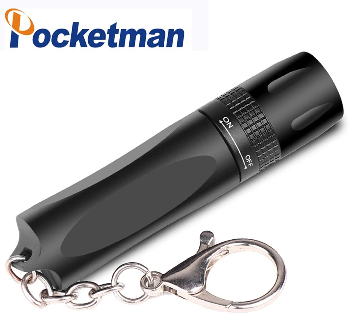 T6 LED Flashlight Mini Keychain Torch Aluminum Small Portable Keychain Lamp for Kids Child Outdoor Hiking Biking Camping Cycling Emergency Light (1 Pack)