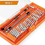 INTEY Magnetical Precision Screwdriver Kit 58-in-1 Cell Phone Repair Tool Kit Electronics Repair Tool Set