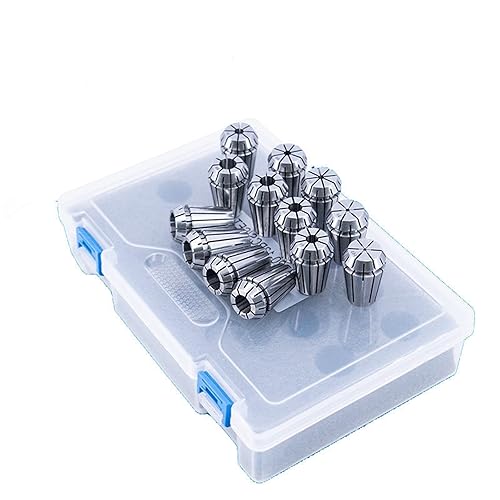 ER11 Collet Set, 3 Pezzi ER11 3.17mm 4mm 6mm Collet Collet Spring Steel Collets Tool Set Per Macchina Per Incidere CNC E Portautensili Per Tornio Di Fresatura