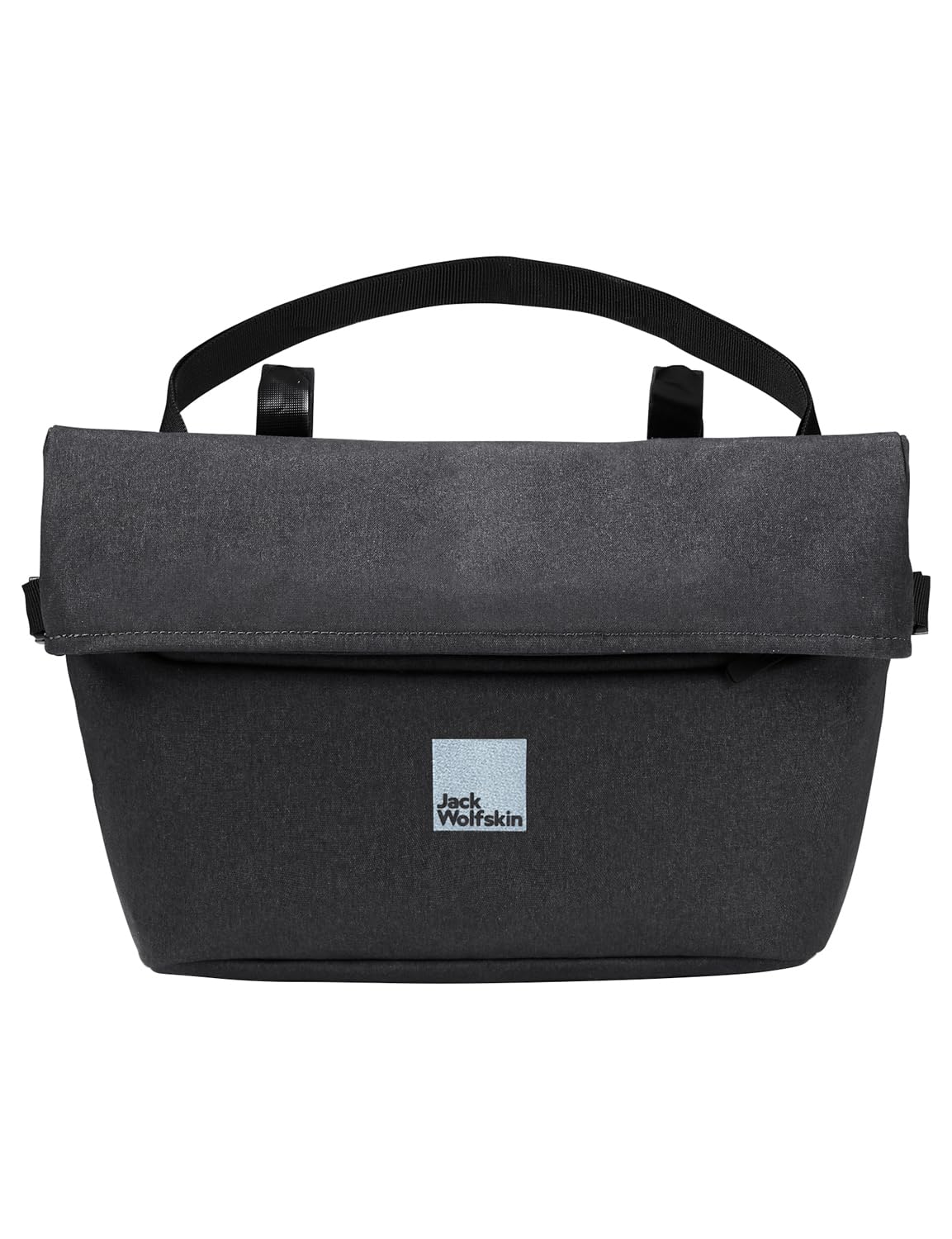 Jack Wolfskin Unisex Mainkai Bag 2-in-1 Shoulder Bag + Bicycle Bag, Phantom, Phantom, 4 Lit.