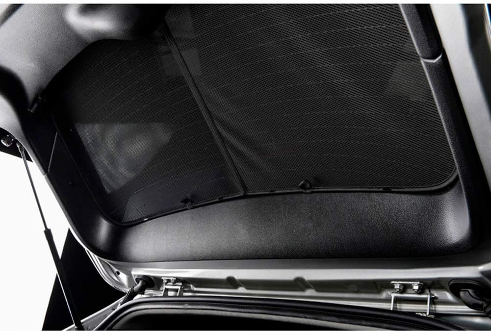 Set Car Shades compatible with MG ZS (SUV/EV) 2019-2024 (6-pieces) Custom-Fit Sunshades for Cars, Black - Image 4