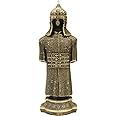 Jawshan Kabir Muslim Home Decor Showpiece Gift - Ottoman Suit of Armor Muslim Art Piece (14 x 4.5in, Gold)
