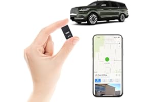ODDWAXS Mini GPS Tracker for Vehicles No Monthly Fee - Real-time Wireless Hidden GPS trackers Device for car with Smartphone app