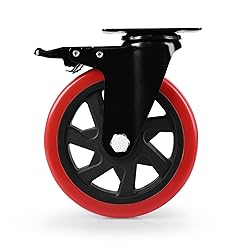 Caster Wheel, Heavy Duty 6 Inch Caster, Locking