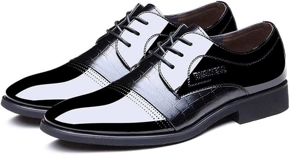 Amazon Pirn ビジネス フォ マルドレス レザーシューズ 高級クラフト ワニ柄 男性 ストレートポイント メンズシューズ シングルシューズ 軽量 高級靴 レースアップ 履きやすい メンズ靴 通気快適 オールシーズン 就活 通勤 普段用 Pirn ビジネスシューズ