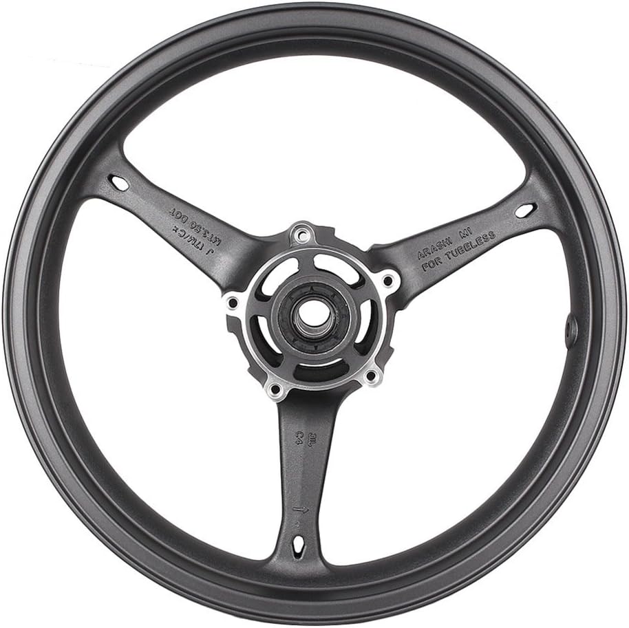 Mallofusa Motorcycle Front Wheel Rim for SUZUKI GSXR 600 750 2006-2007 & SUZUKI GSXR 1000 2005-2008