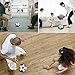 MONILON Kids Toys, Hover Soccer Ball Goal Set [2 Gates], Air Power Football Toys Kids Boys Girls Ages 3 4 5 6 7 8 9 + Years Old Indoor Outdoor Sport Games LED Lights Kids Gifts