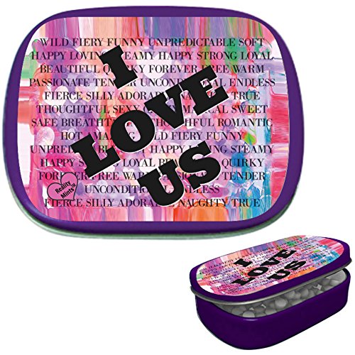 I Love Us Mints – Cute Gift for Girlfriend Sentimental Anniversary Gifts Sweet Stocking Stuffers for Women Wintergreen Breath Mints I Love You Gift Easter Basket for Adults Romantic Thinking of You - Thumbnail 2