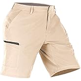 Susclude Men's Casual Shorts Stretch Golf Shorts 10" Quick Dry Summer Fishing Hiking Work Shorts with 6 Pockets