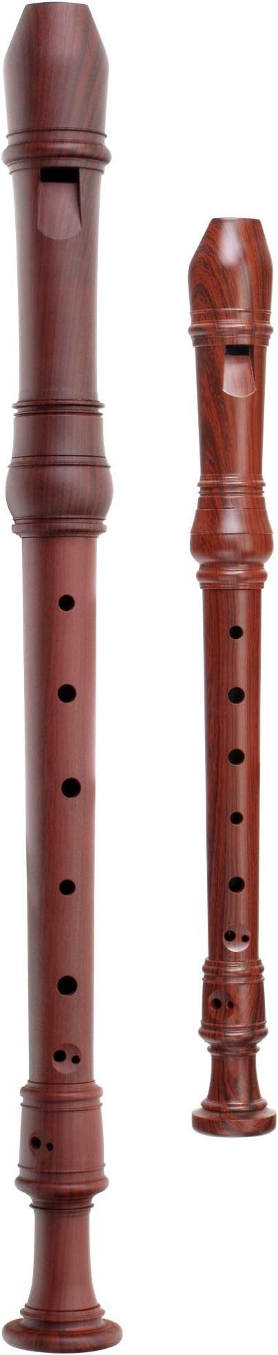 Classic Cantabile Bellissima soprano and alto recorder in wood look