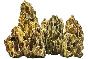 Voulosimi Dragon Stone Rock Aquariums Decoration Aquascaping Stone (18 LB)